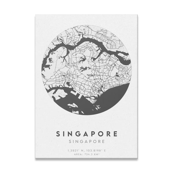 Map of Singapore