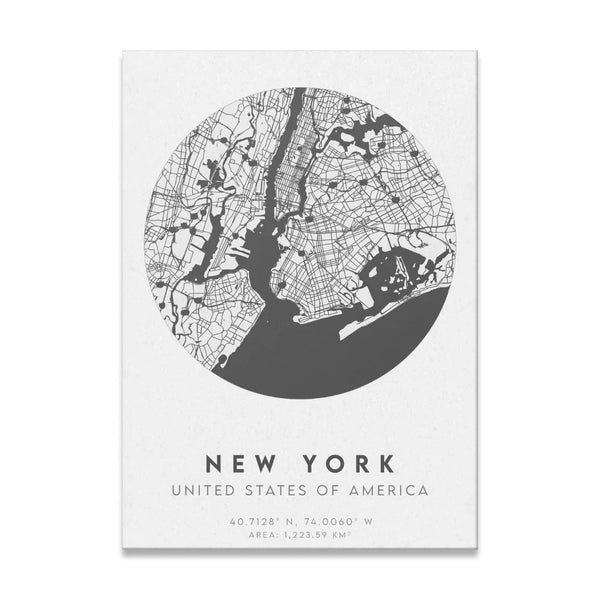 Map of New York City