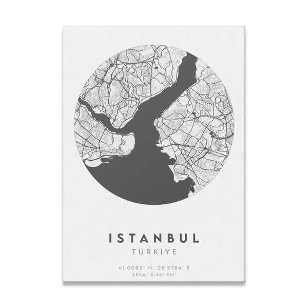 Map of Istanbul