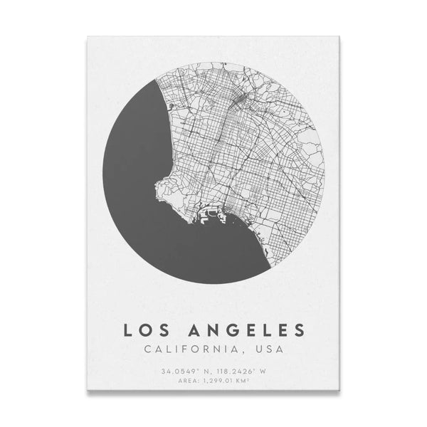 Map of Los Angeles