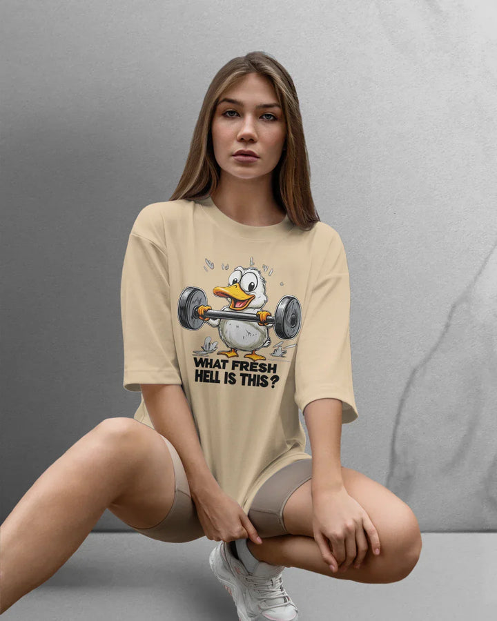 Power duck T-shirt Oversized