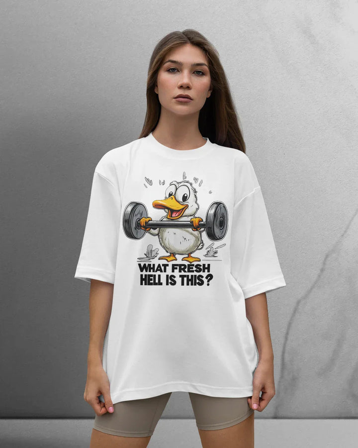 Power duck T-shirt Oversized