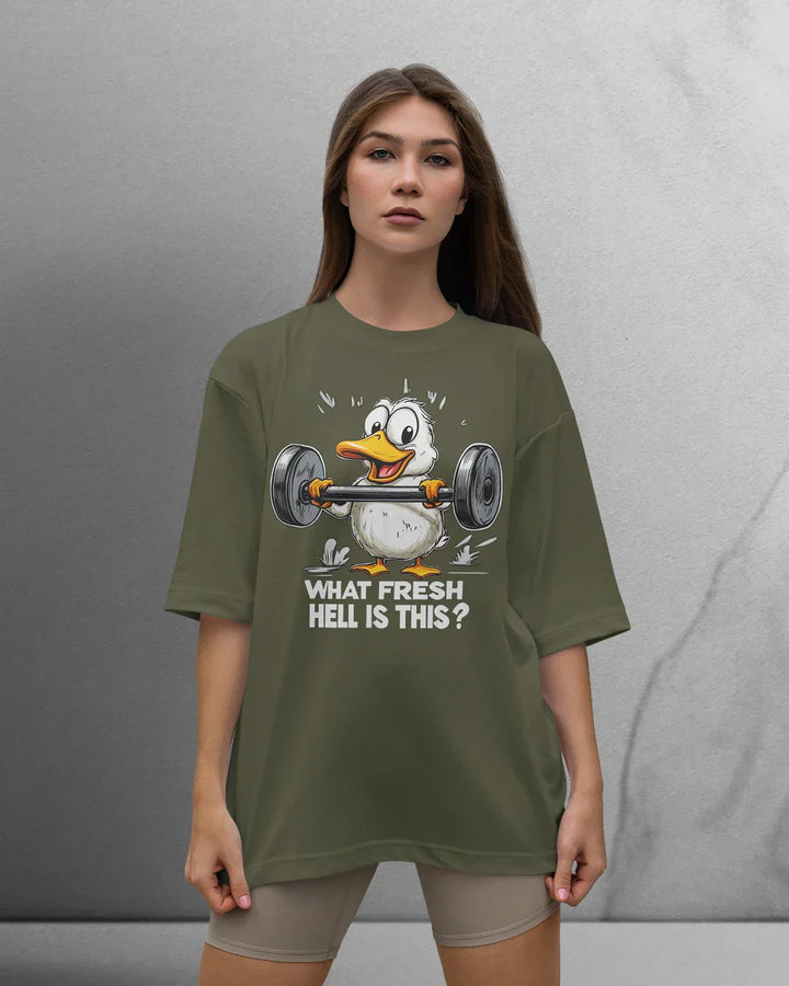 Power duck T-shirt Oversized