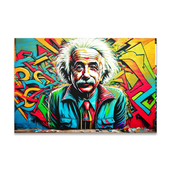 Albert Einstein - Graffiti Vibrant