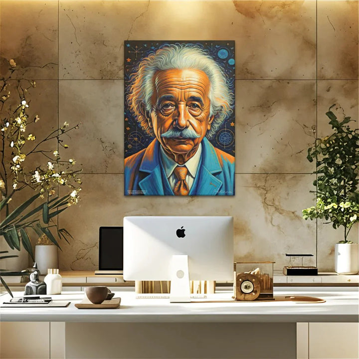 Albert Einstein - Angle Universe - Motivinci