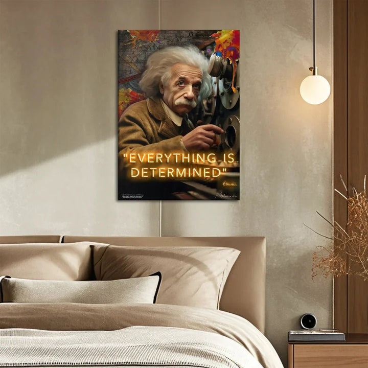 Albert Einstein - Determined - Motivinci