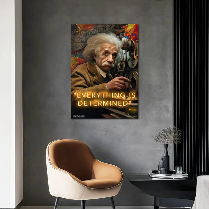 Albert Einstein - Determined - Motivinci