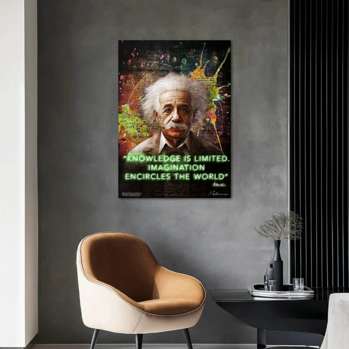 Albert Einstein - Knowledge - Motivinci