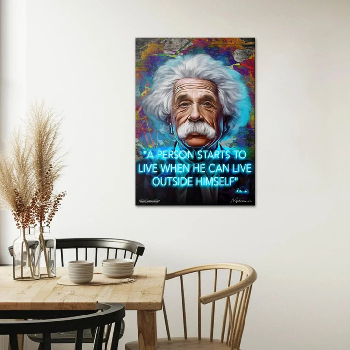 Albert Einstein - Start To Live - Motivinci