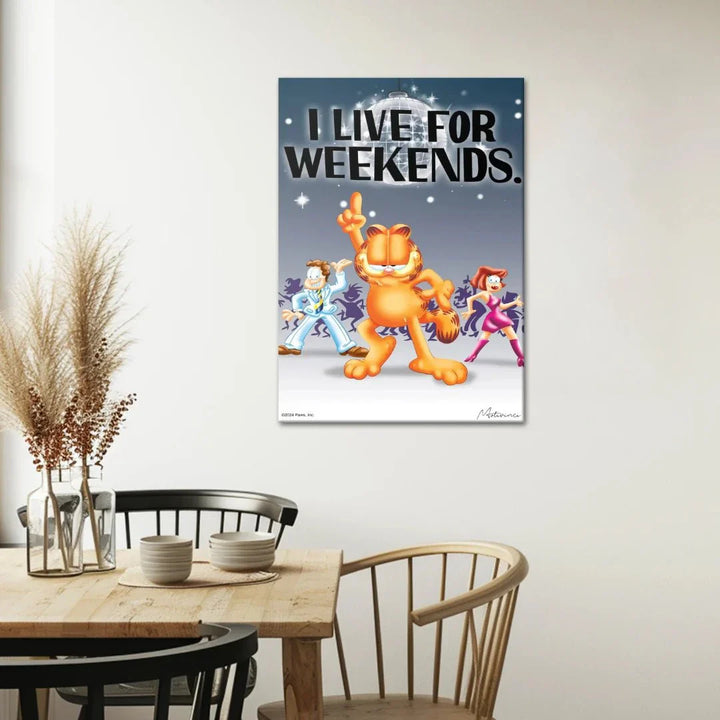 Garfield - Live For Weekends - Motivinci