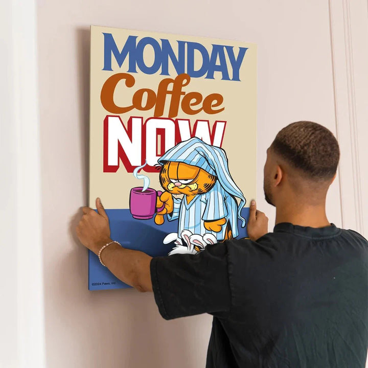 Garfield - Monday Coffee - Motivinci