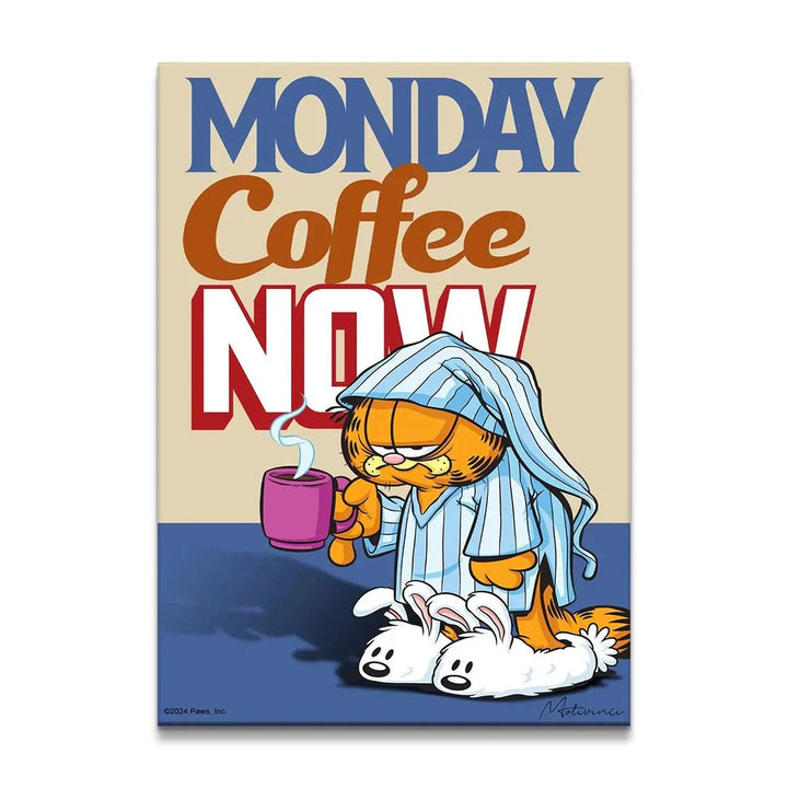 Garfield - Monday Coffee - Motivinci