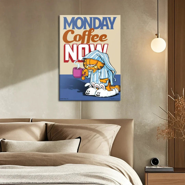 Garfield - Monday Coffee - Motivinci