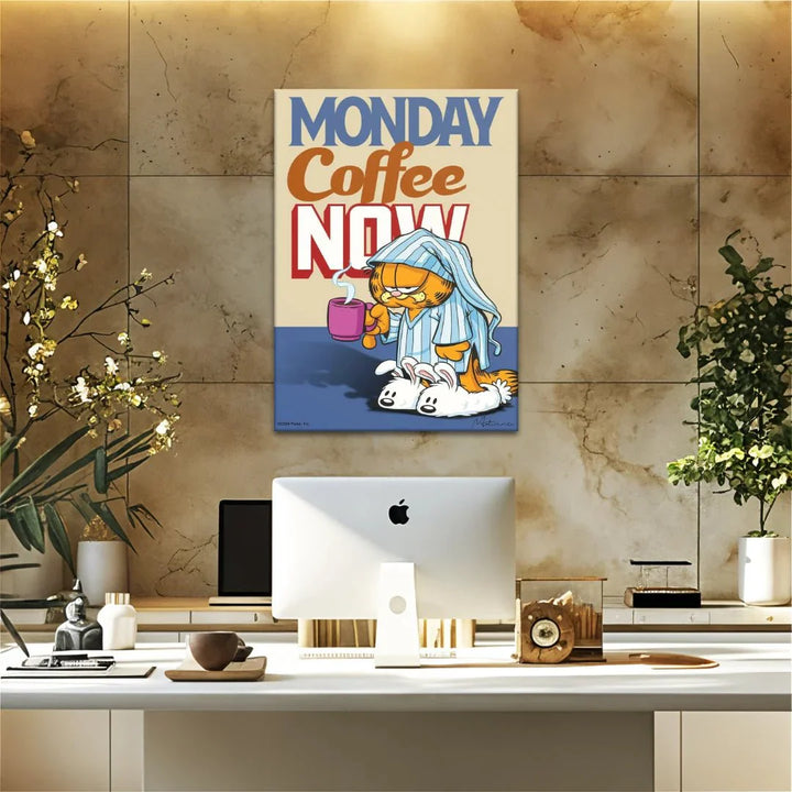 Garfield - Monday Coffee - Motivinci