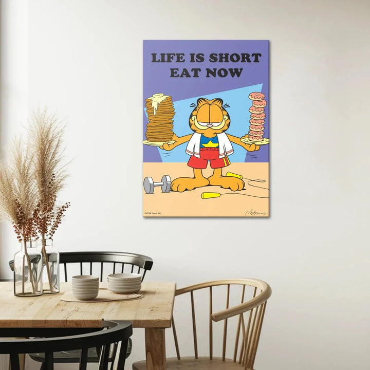 Garfield - Short Life Eat Now - Motivinci