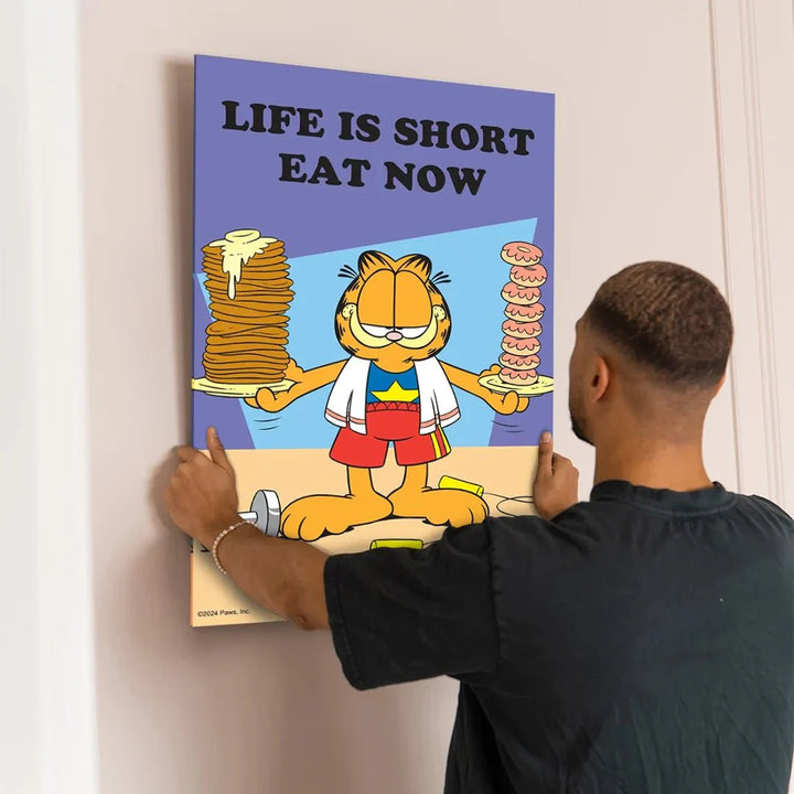 Garfield - Short Life Eat Now - Motivinci