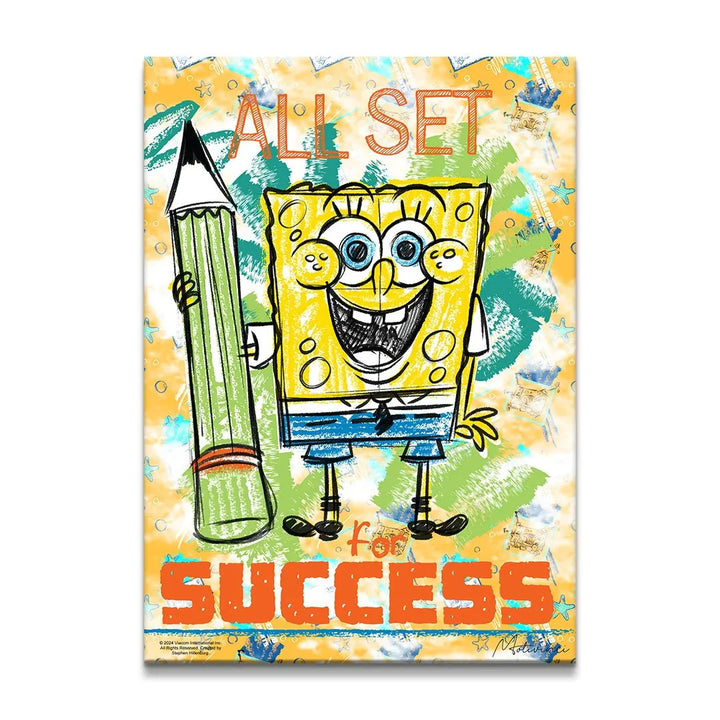 SpongeBob SquarePants - All Set for Success - Motivinci