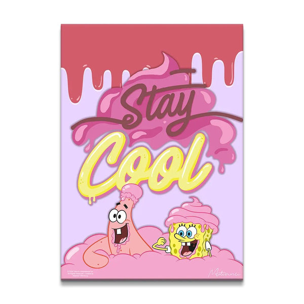 SpongeBob SquarePants - Stay Cool - Motivinci