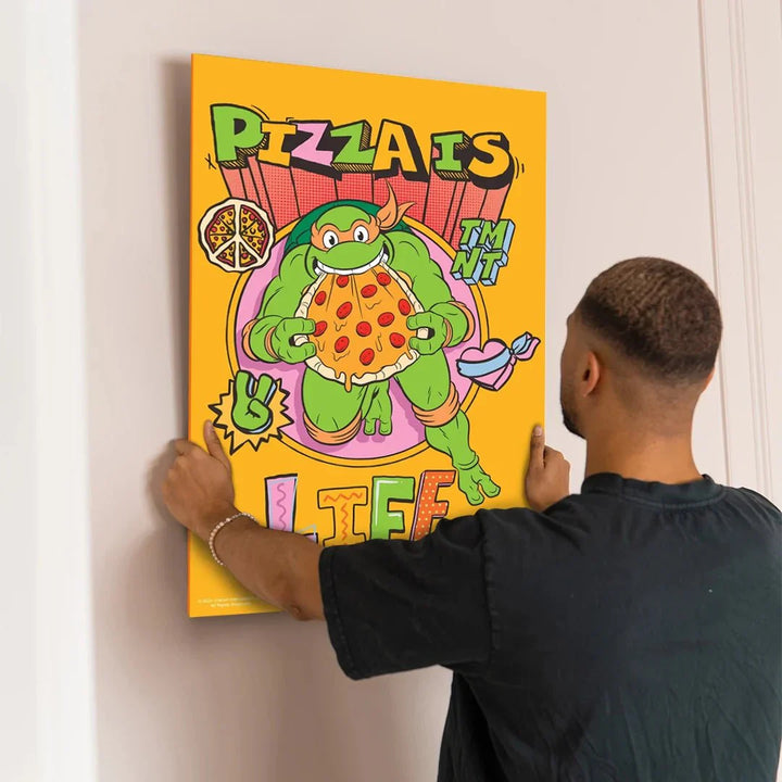 Teenage Ninja Turtle - Pizza Is Life - Motivinci