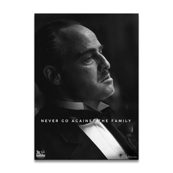 The Godfather - Never Go Against the Family - Motivinci